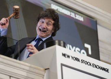 Javier Milei, en Wall Street: mercados, allá vamos.