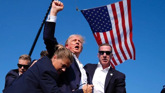 trump confirmo que reaparecera en un acto republicano: no tendremos miedo