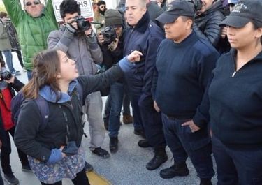 Maldonado: un piedrazo en el centro de una jornada caliente en tribunales