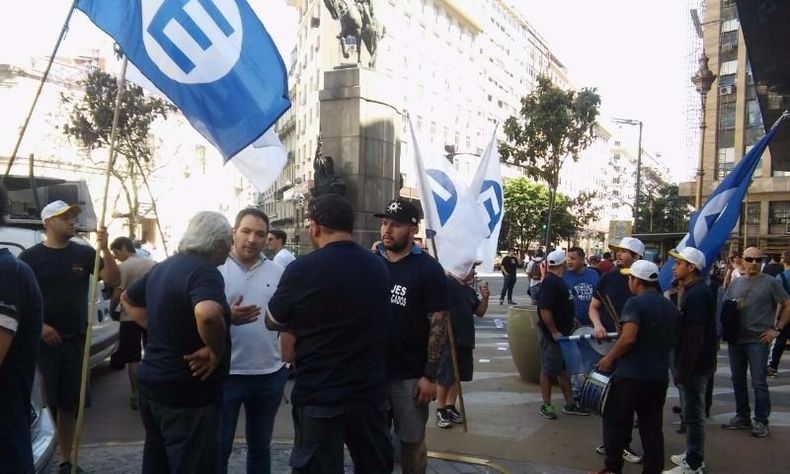 Protesta contra ley Área Ambiental Buenos Aires Centro