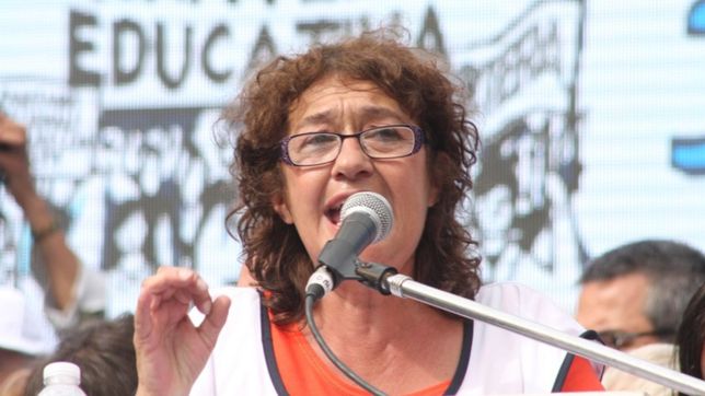 alesso le exigio al gobierno que ?este mas atento? al reclamo docente