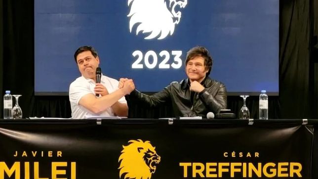 El diputado nacional por Chubut César Treffinger salió a respaldar a Javier Milei en su guerra con el gobernador Ignacio Torres. El diputado nacional por Chubut César Treffinger salió a respaldar a Javier Milei en su guerra con el gobernador Ignacio Torres.