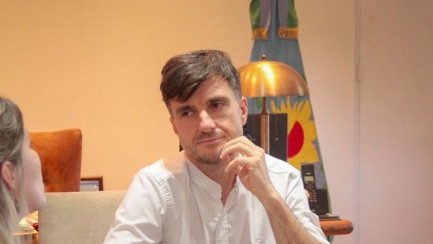 Lucas Ghi, intendente de Morón