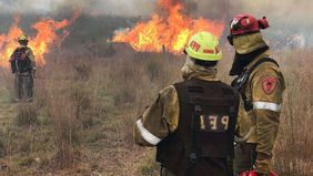 Los incendios reavivaron los cruces entre el Gobierno y la oposición