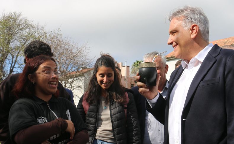 Mart&iacute;n Llaryora, en actividades por R&iacute;o Cuarto, habl&oacute; sobre Ficha Limpia