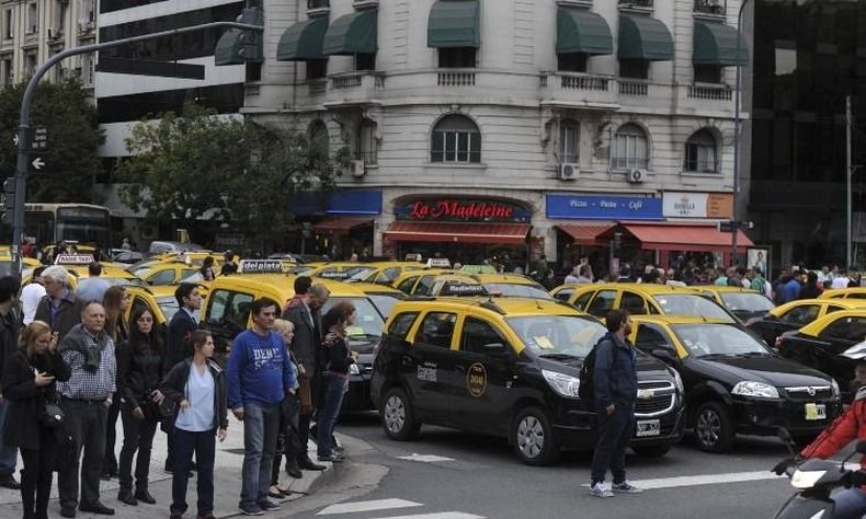 Protesta UBER