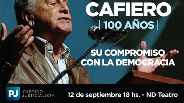 el pj conmemora 100 anos del nacimiento de cafiero
