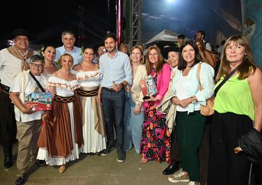 Maximiliano Pullaro en la edición 2024 del Festival de Cosquín