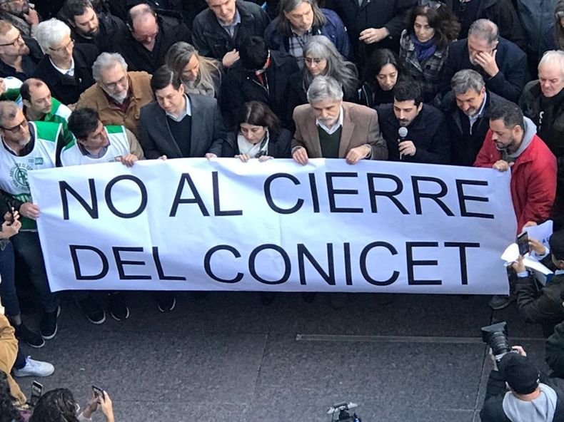 Javier Mile advirtió que iba a achicar el Conicet&nbsp;