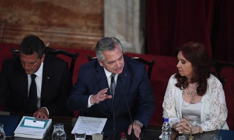 Alberto Fernández y CFK 2022