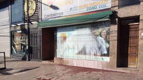 Pintadas en el local del concejal electo de Cambiemos en Hurlingham