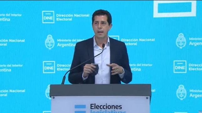 de pedro confirmo que a las 21 estaran los primeros resultados de los comicios