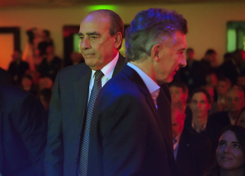 Mauricio Macri y Guillermo Francos, el jefe de Gabinete de Javier Milei.