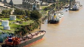 La AGP en la mira por la Hidrovía, el Canal Magdalena y el puerto capitalino