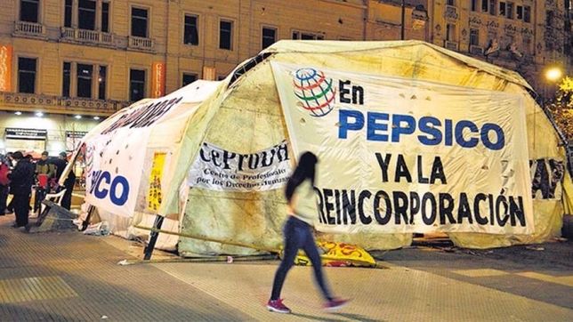 despedidos de pepsico preparan una ?jornada de lucha? para esta semana