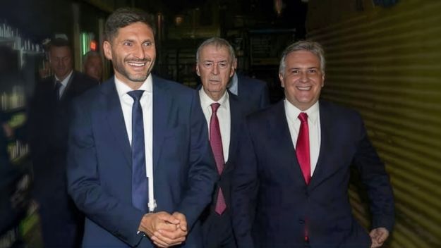 Maximiliano Pullaro, Juan Schiaretti y Martín Llaryora escucharon el discurso de Javier Milei en el Congreso