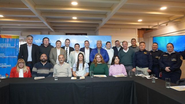 Fabricio Díaz fue el anfitrión del encuentro preventivo del fuego