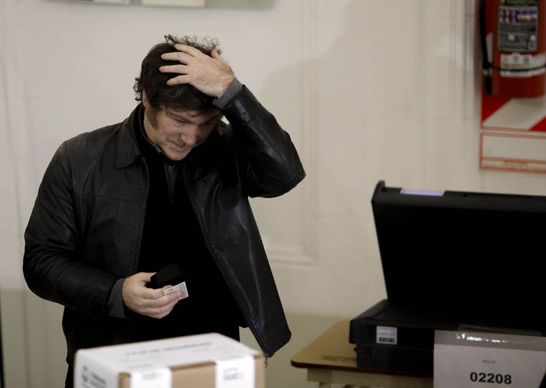 Vota Javier Milei.