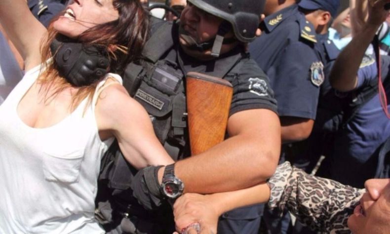 Mayra Mendoza Represión JUjuy