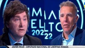 Pará, pará, pará: Milei combatió fantasmas sobre su salud y castigó a JxC en un set macrista