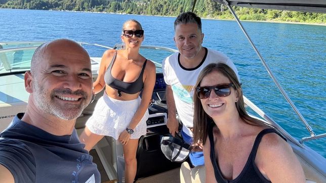 El presidente del PRO en Río Negro, de vacaciones con familia y amigos en Villa la Angostura.