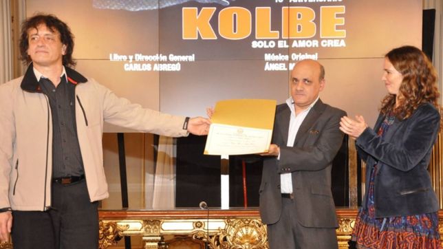 el musical kolbe fue distinguido en la legislatura portena