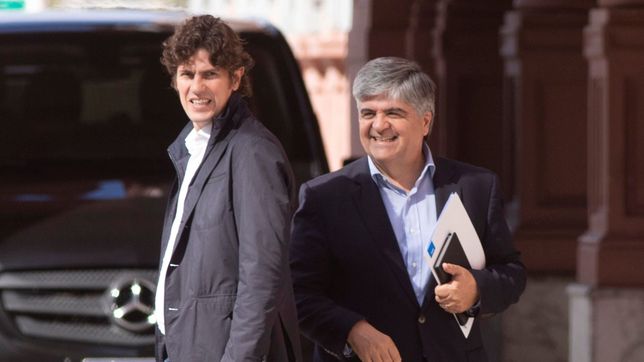 tras verse con macri, lousteau jugo al misterio en un brindis con ceos