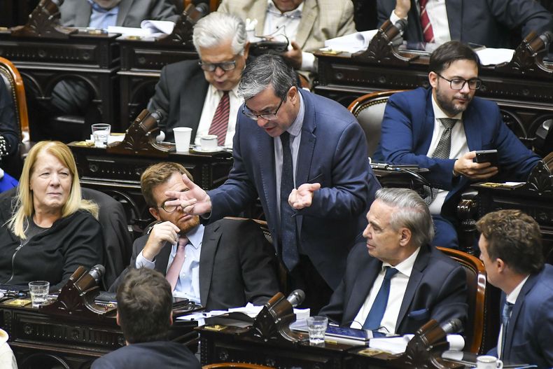 Germán Martínez (UP), con Hacemos Coalición Federal, junto a la UCR, dominan la oposición. Germán Martínez (UP), con Hacemos Coalición Federal, junto a la UCR, dominan la oposición.