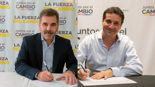 Cristian Ritondo (PRO) y Maximiliano Abad (UCR).