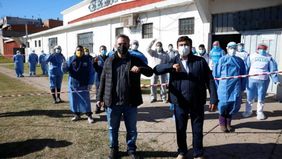 Espinoza: “Para ser libres trabajamos todos los días salvando vidas y generando futuro”