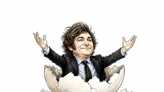 Javier Milei (imagen generada con inteligencia artificial).