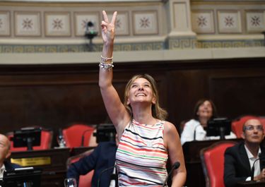 Malena Galmarini y Sergio Massa empujan proyectos por seguridad en Buenos Aires Malena Galmarini y Sergio Massa empujan proyectos por seguridad en Buenos Aires