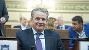 Ruben Galassi, el portavoz del mensaje del socialismo de Antonio Bonfatti contra el acuerdo con LLA en Santa Fe. Ruben Galassi, el portavoz del mensaje del socialismo de Antonio Bonfatti contra el acuerdo con LLA en Santa Fe.