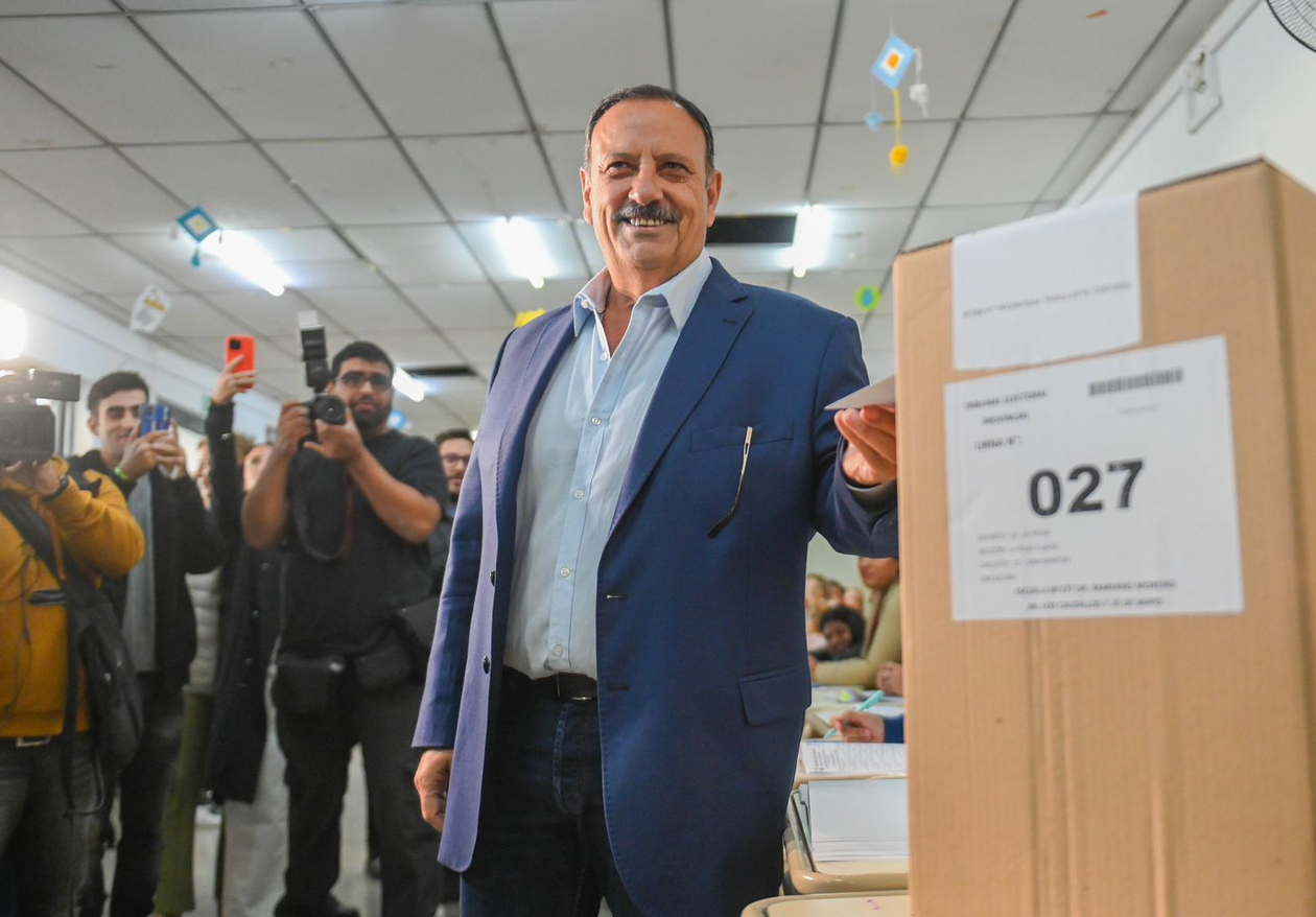 El gobernador Ricardo Quintela va por la reeleción&nbsp;