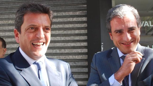Sergio Massa y Oscar Cachi Martínez.