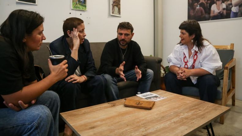 La candidata a senadora por Entre Ríos se reunió con Juan Grabois.