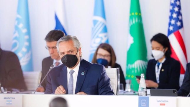 fernandez pidio que los derechos especiales de giro sean cedidos a paises vulnerables