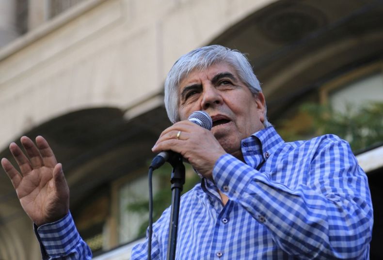 Hugo Moyano, camioneros