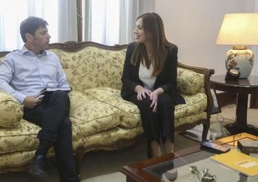 El chat entre Vidal y Kicillof, en medio de la pandemia