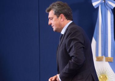 Sergio Massa, ministro de Economía saliente