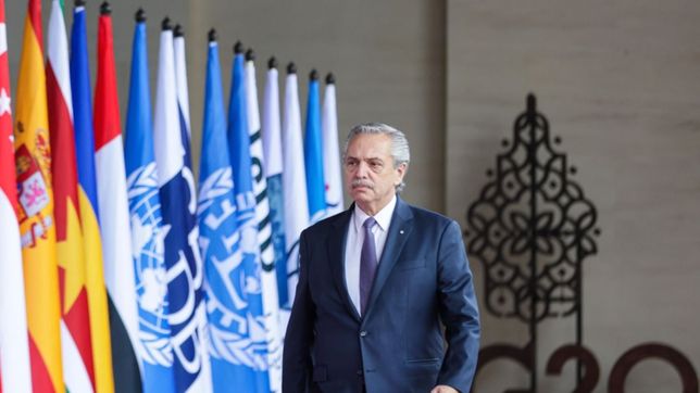 fernandez se descompenso y cafiero leyo su discurso en el g20