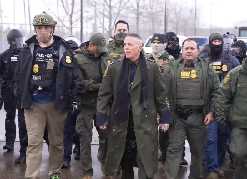 Las brigadas antiinmigrantes de Donald Trump.