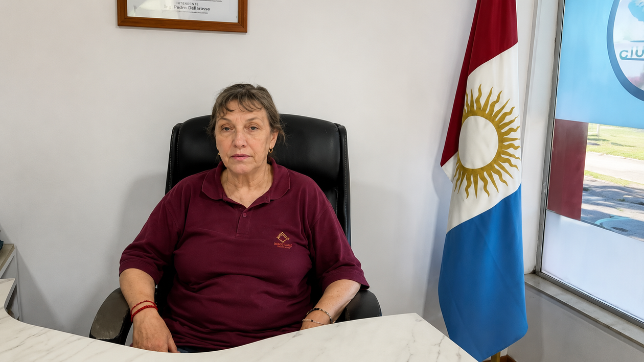 Andrea Romanutti, intendenta desplazada de Villa Santa Cruz del Lago, Córdoba