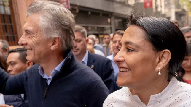 Soher El Sukaria con Mauricio Macri.