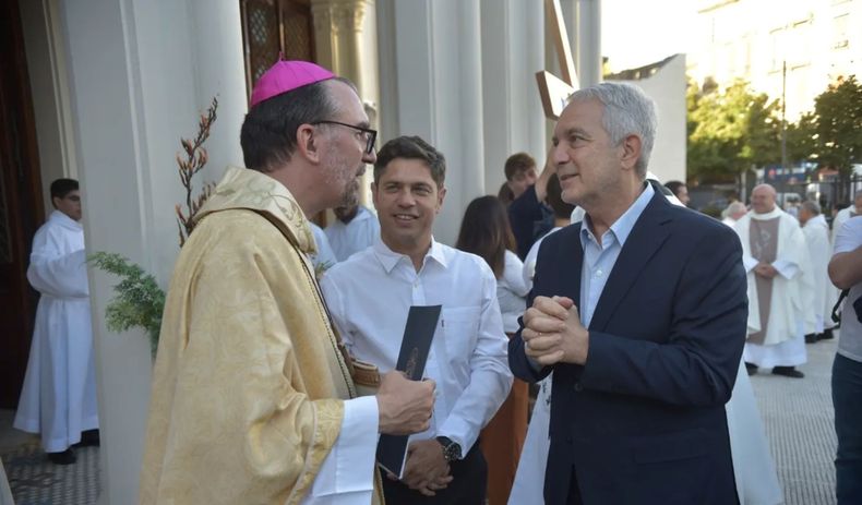 Gustavo Carrara, Axel Kicillof y Julio Alak