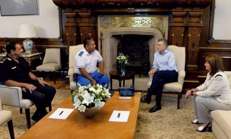 Macri y Chocobar