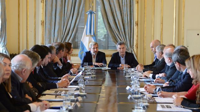 mensaje de frigerio a gobernadores: ?no se puede vivir eternamente de fiado?
