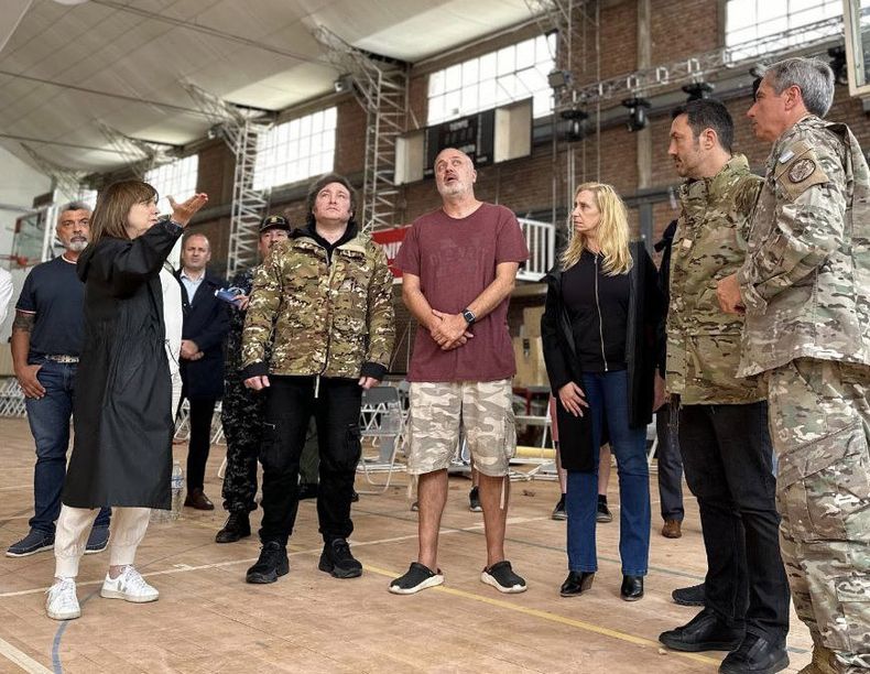 Patricia Bullrich, &nbsp;Javier Milei, marine Milei y Luis Petri