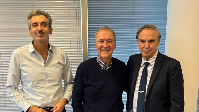 Florencio Randazzo, Juan Schiaretti y Miguel Ángel Pichetto.