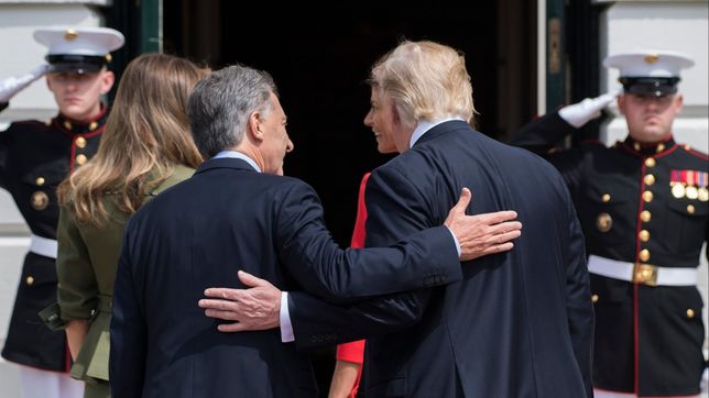 el trump que salvo a macri con el fmi lo golpea ahora con su guerra comercial